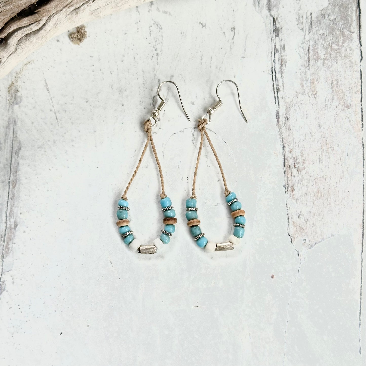 Boho Hippy Seed Bead Earrings