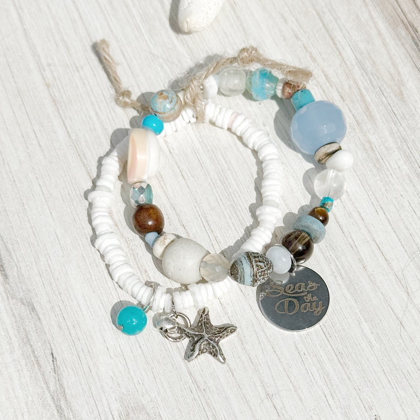 Beach Bracelets Ocean Sea Shells