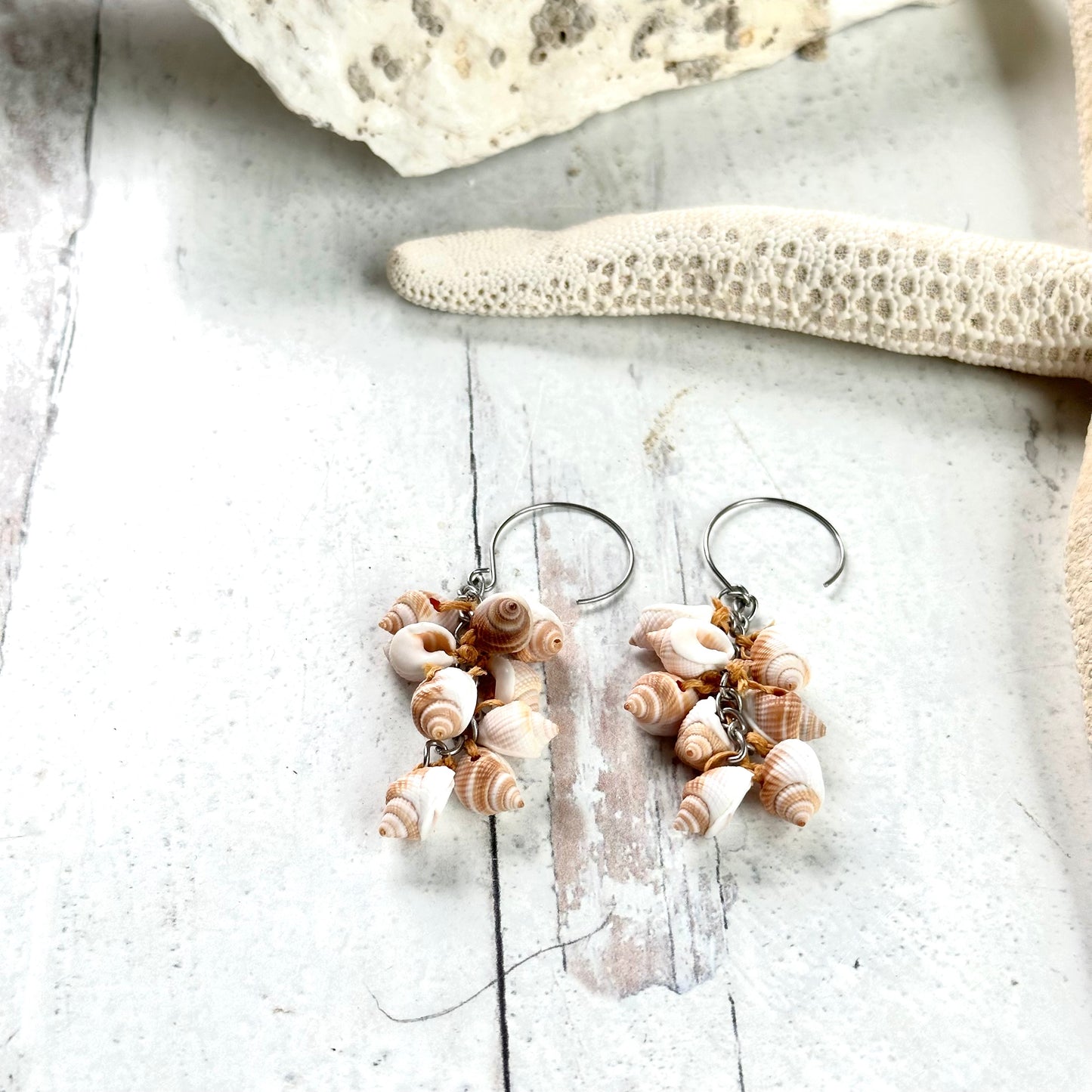 Beachy Shell Earrings