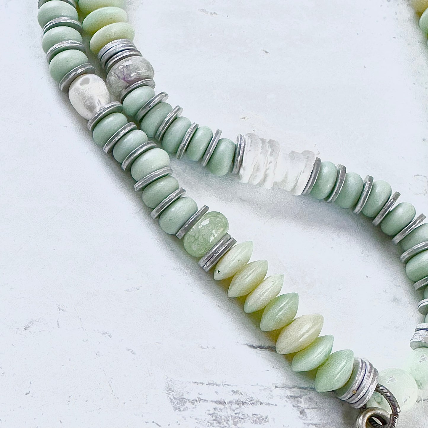 Beach Pendant Beaded Necklace