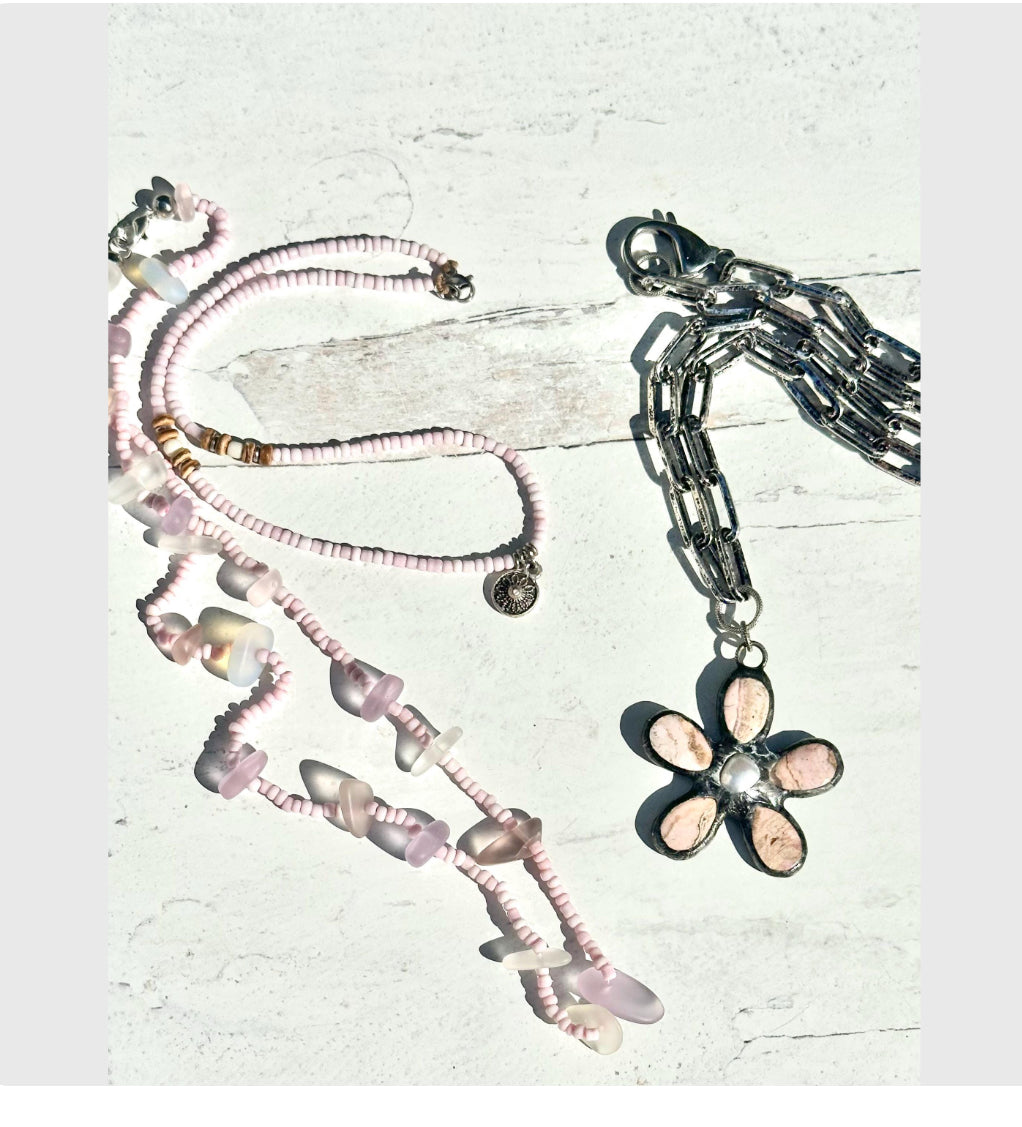 Pink Summer Necklaces
