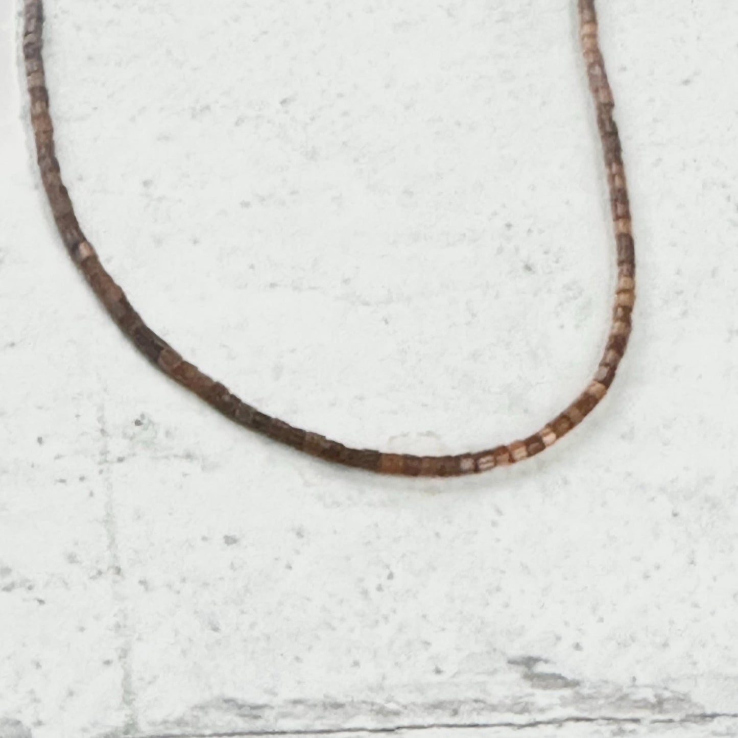 Boho Necklaces Beaded Pearl Chain Gemstone Pendant