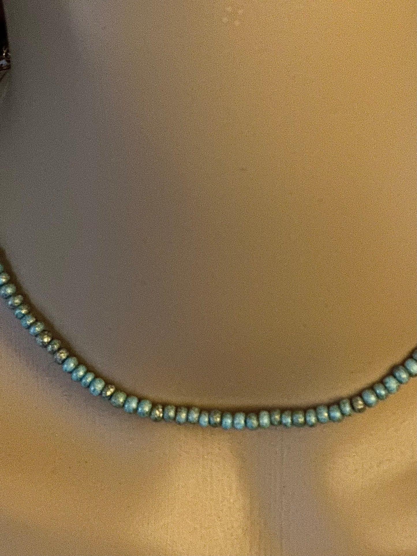 Boho Beaded Moon Choker Necklace