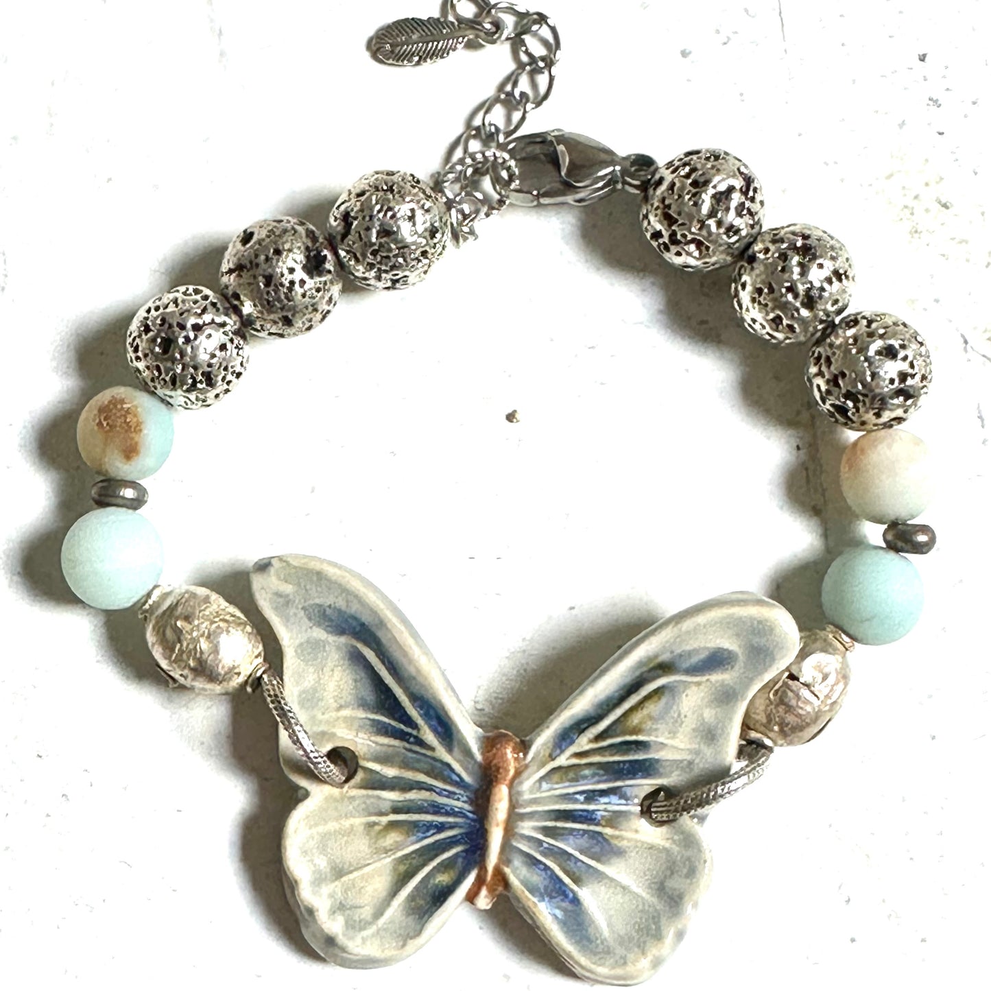 Beaded Butterfly Bracelet