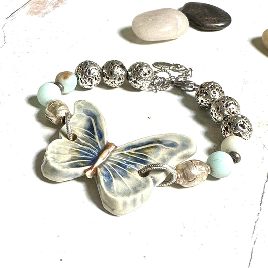 Beaded Butterfly Bracelet