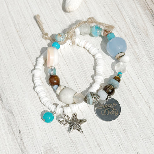 Beach Bracelets Ocean Sea Shells