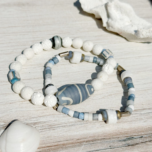 African Inspired Beachy Bracelet Set