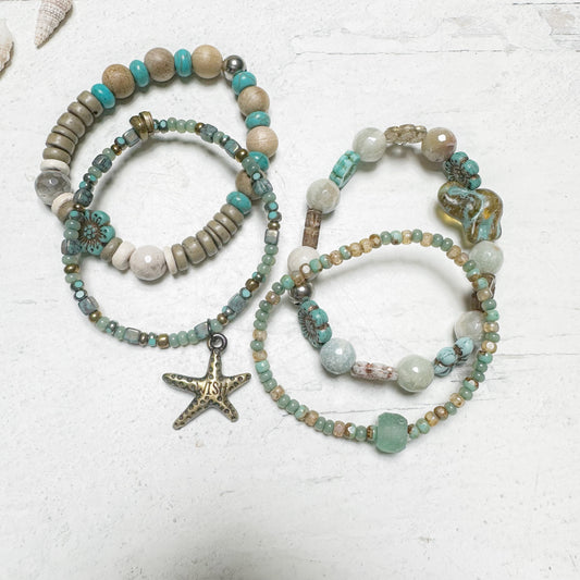 Turquoise Whimsical Bracelet Sets