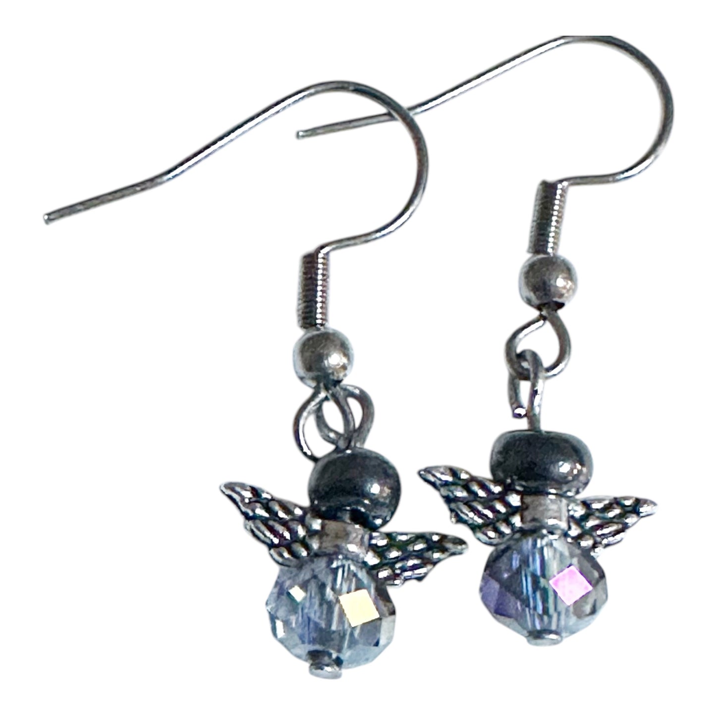 Beaded Angel Earrings