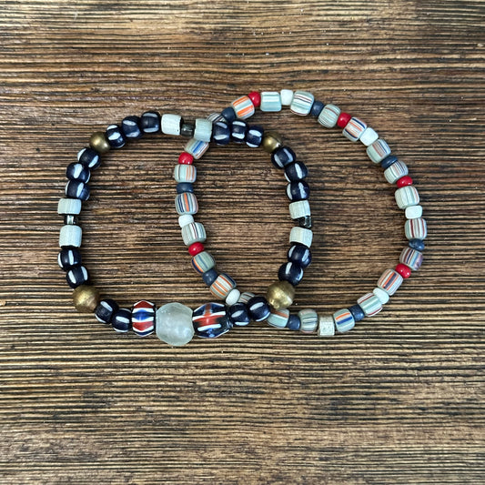 Red White Boho Blue Cultural African American