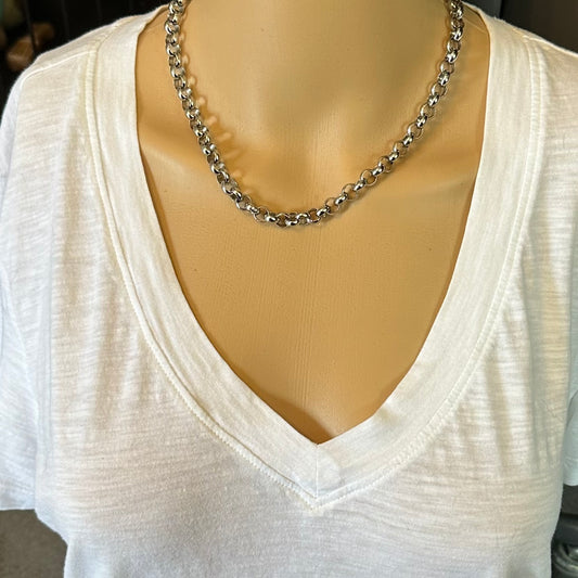 Silver Chain Necklace