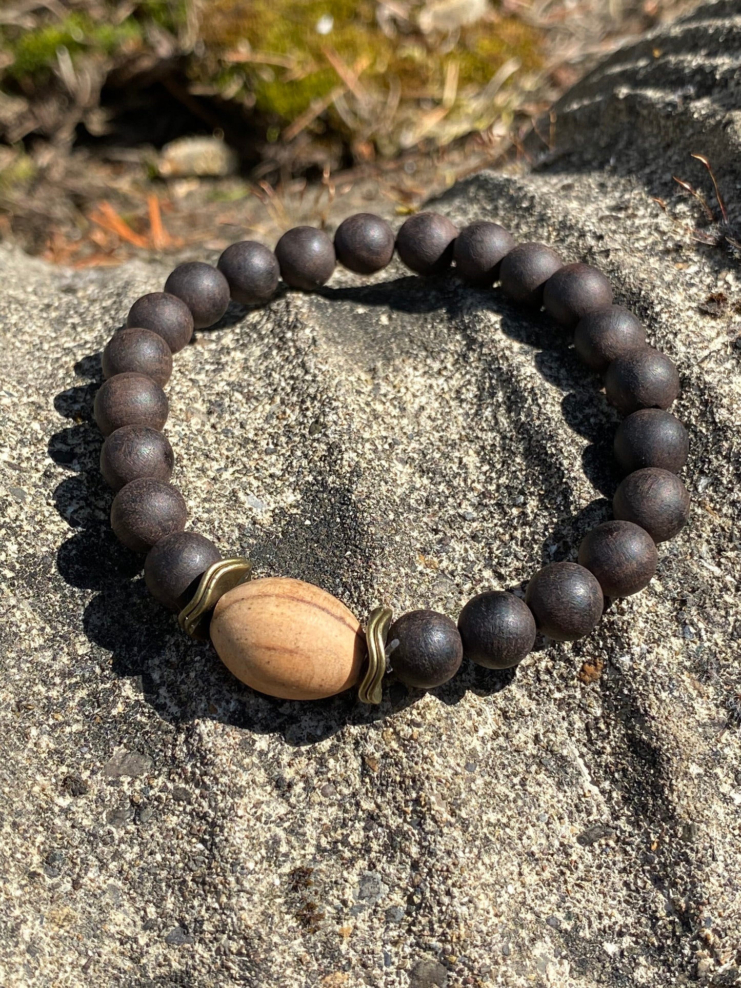 Mens Jewelry Bracelet Sustainable Wood Eco-friendly Natural